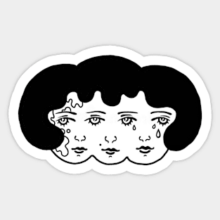 Girrrls X3 Sticker